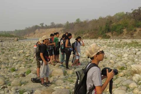 Nature walk in Jim Corbett National park