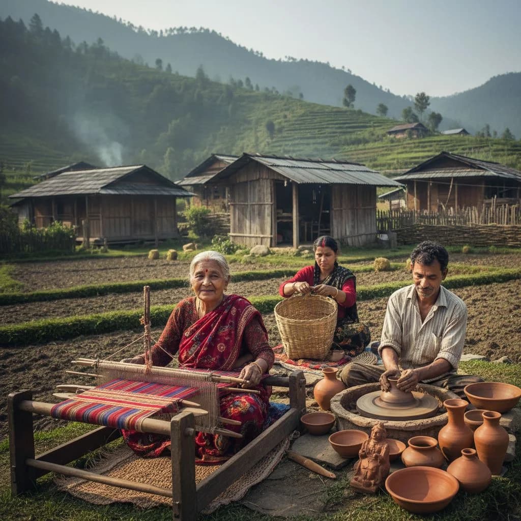 Local Crafts and Forgotten Trades A Cultural Walk Through Corbetts Village Life